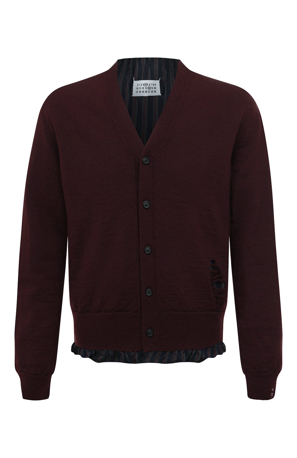 Шерстяной кардиган MAISON MARGIELA, арт. SI1HA0006/S17784, фото 1