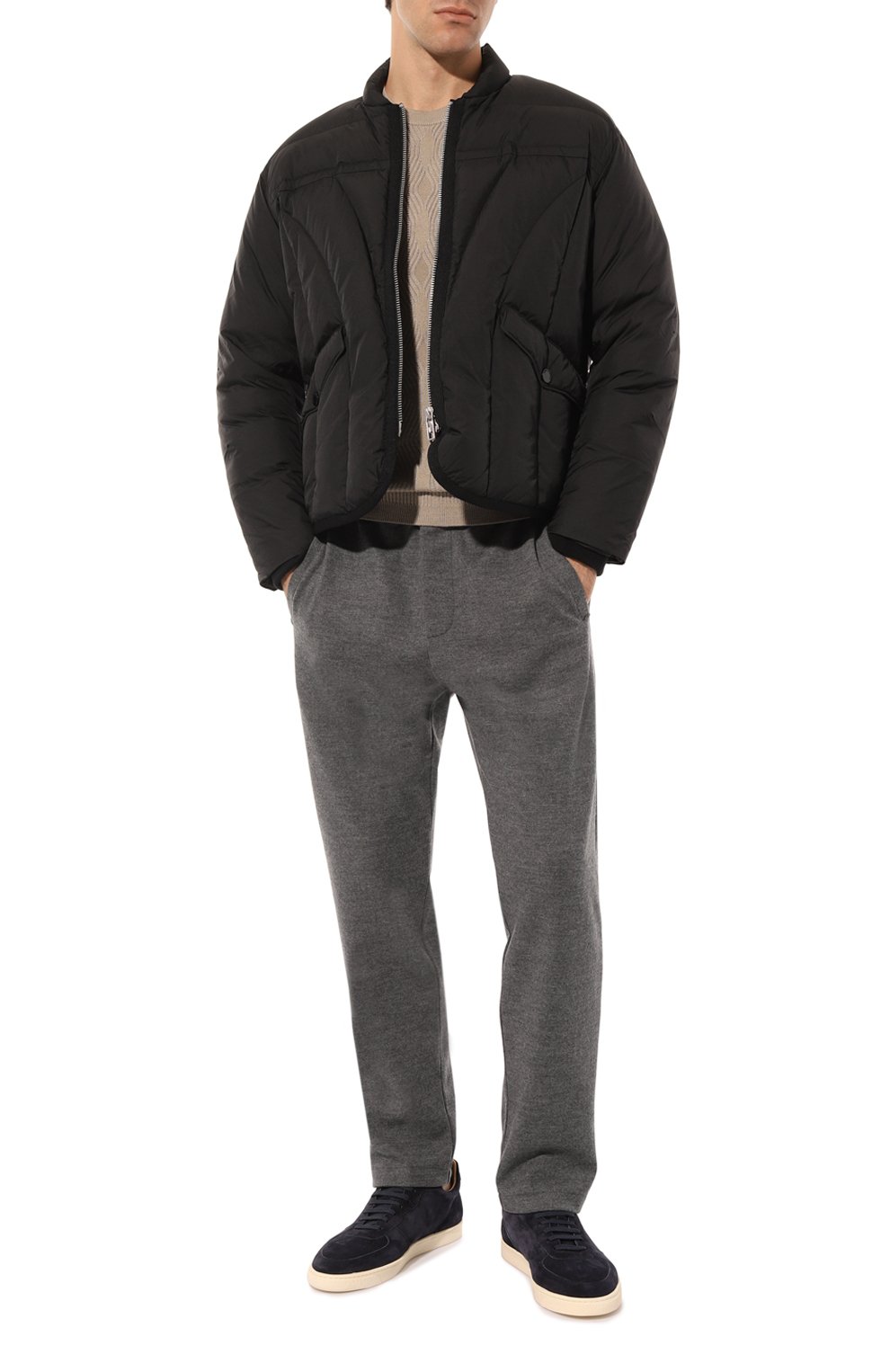 Замшевые кеды BRUNELLO CUCINELLI, арт. MZUSIB2057, фото 2