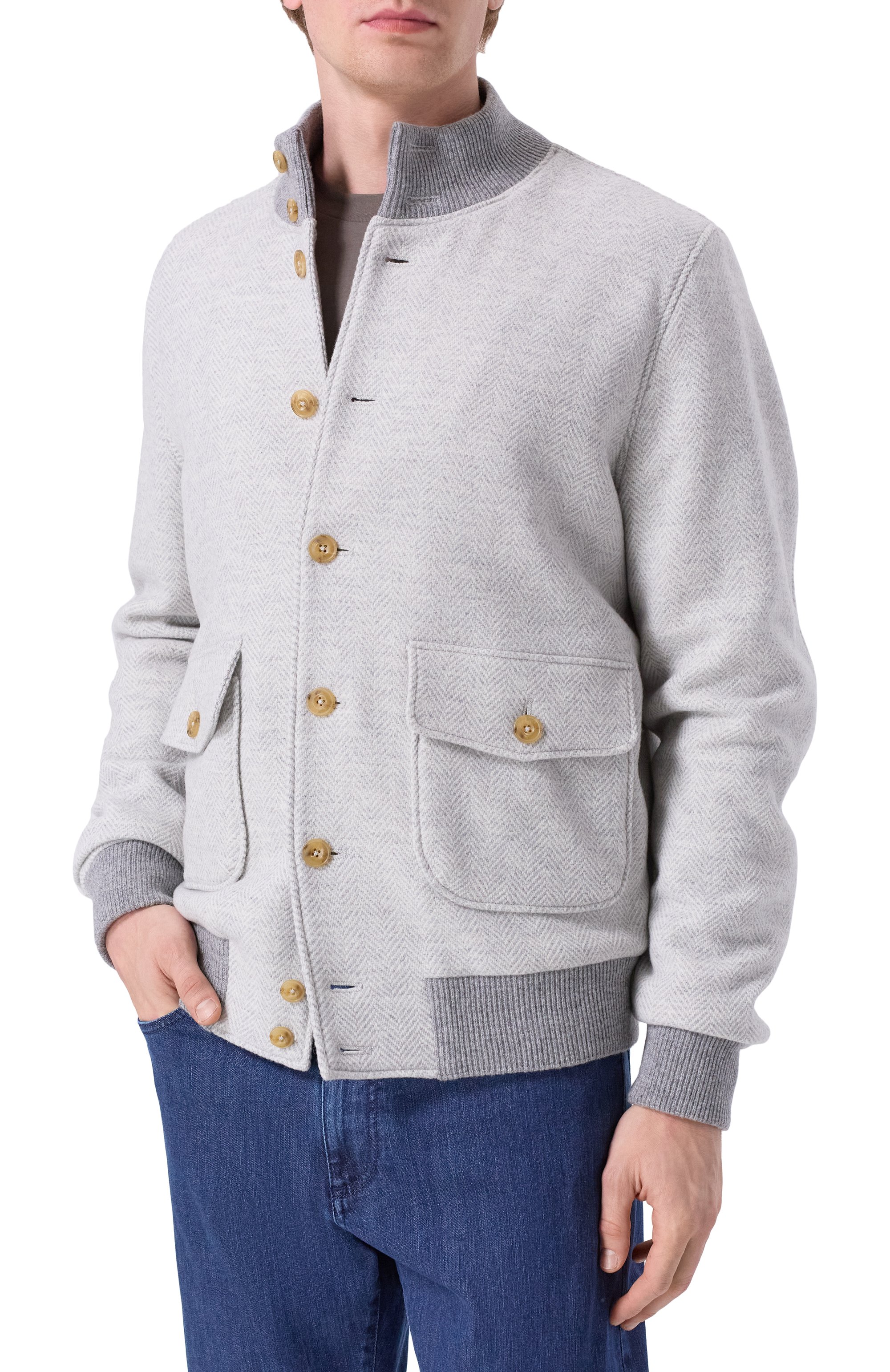 Шерстяной бомбер L.B.M. 1911, арт. 9377/55705, фото 3