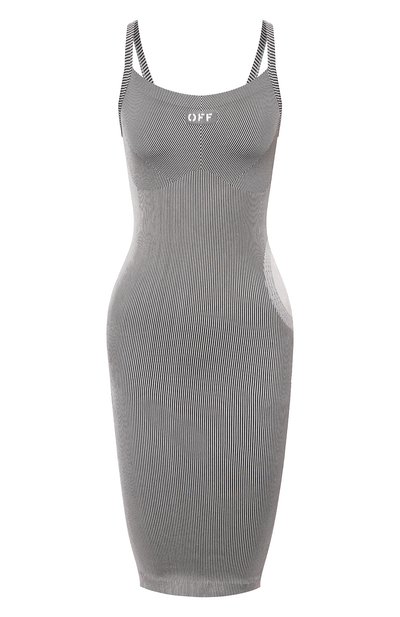 Платье OFF-WHITE, арт. 0WVT014S21KNI001, фото 1