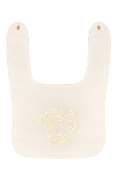 Комплект из двух нагрудников VERSACE белого цвета по цене 14950 руб., арт. 1000324/1A01137, фото 2 Комплект из двух нагрудников VERSACE, арт. 1000324/1A01137, фото 2