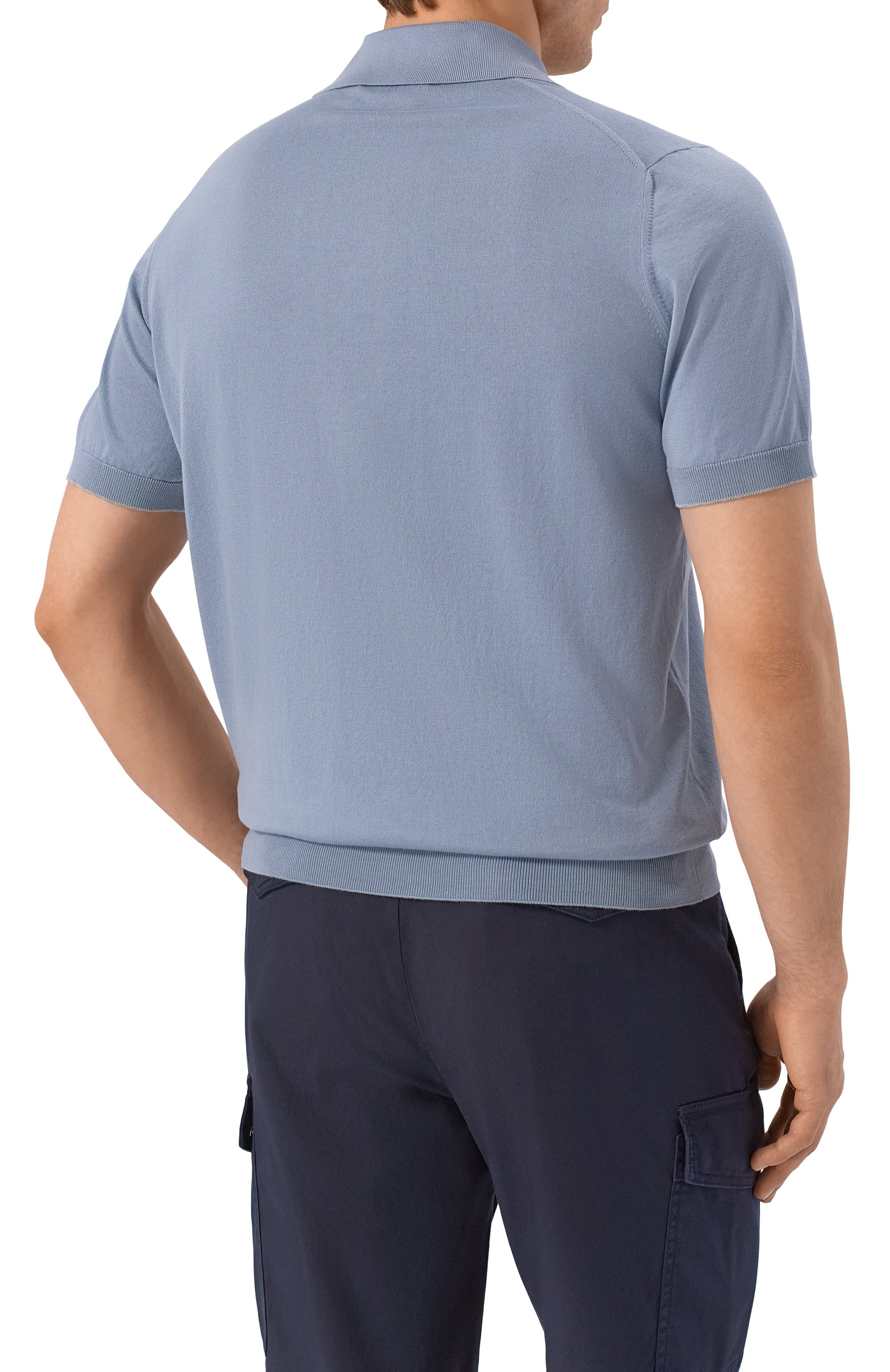 Хлопковое поло BRUNELLO CUCINELLI, арт. M29800125, фото 4