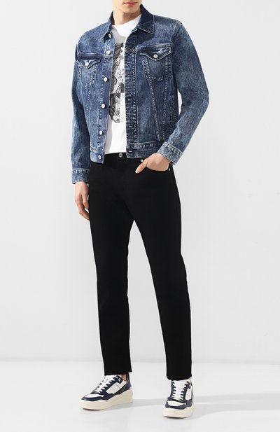 Кожаные кроссовки AMI, арт. E19S407.970, фото 2