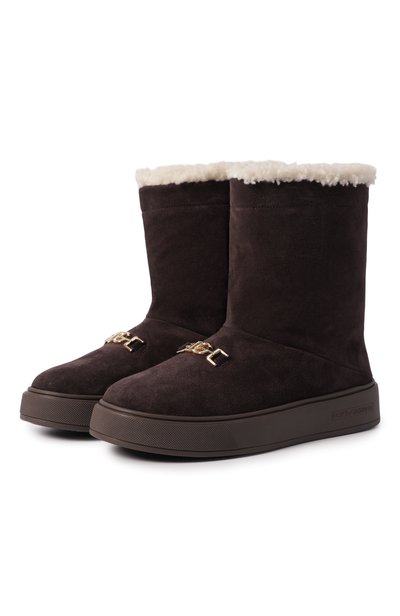Замшевые сапоги DOLCE & GABBANA, арт. D11449/A3M56_002