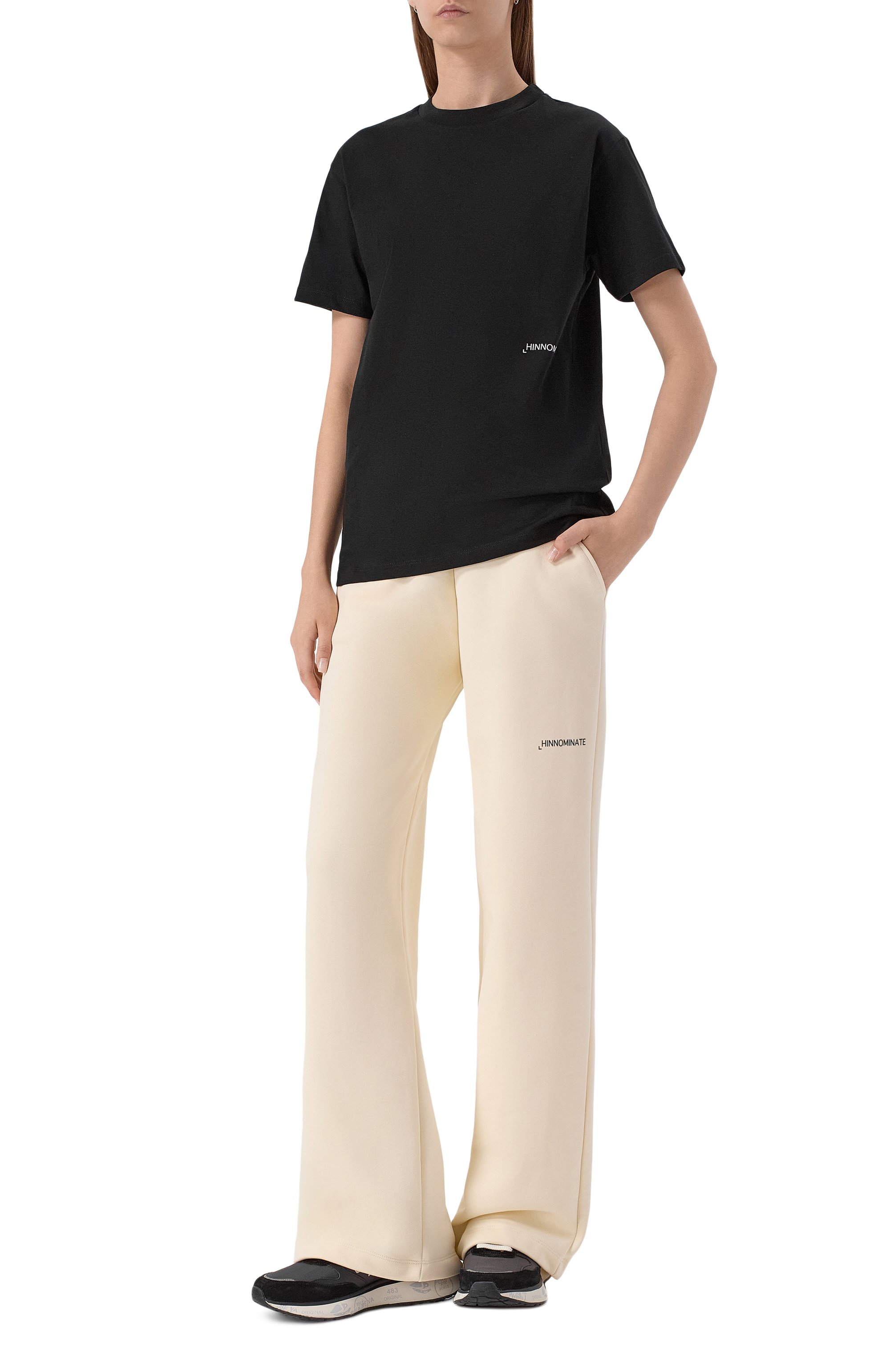 Хлопковая футболка HINNOMINATE, арт. HMABW01940, фото 2