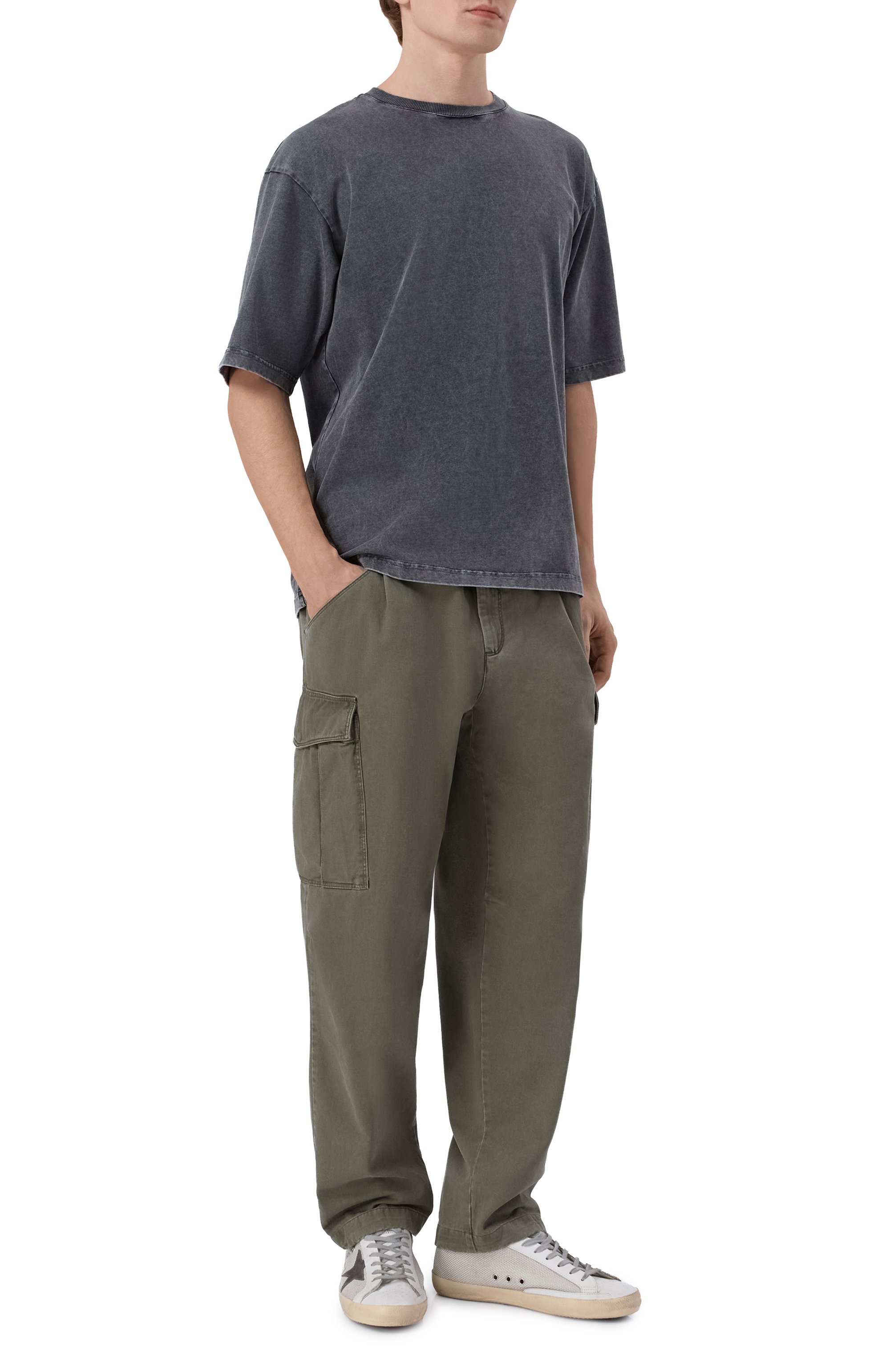 Брюки-карго изо льна и хлопка WHITE SAND, арт. 26SU66/294, фото 2