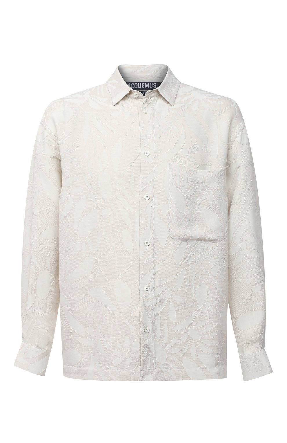 Рубашка из вискозы и шелка JACQUEMUS, арт. 206SH02/129144, фото 1