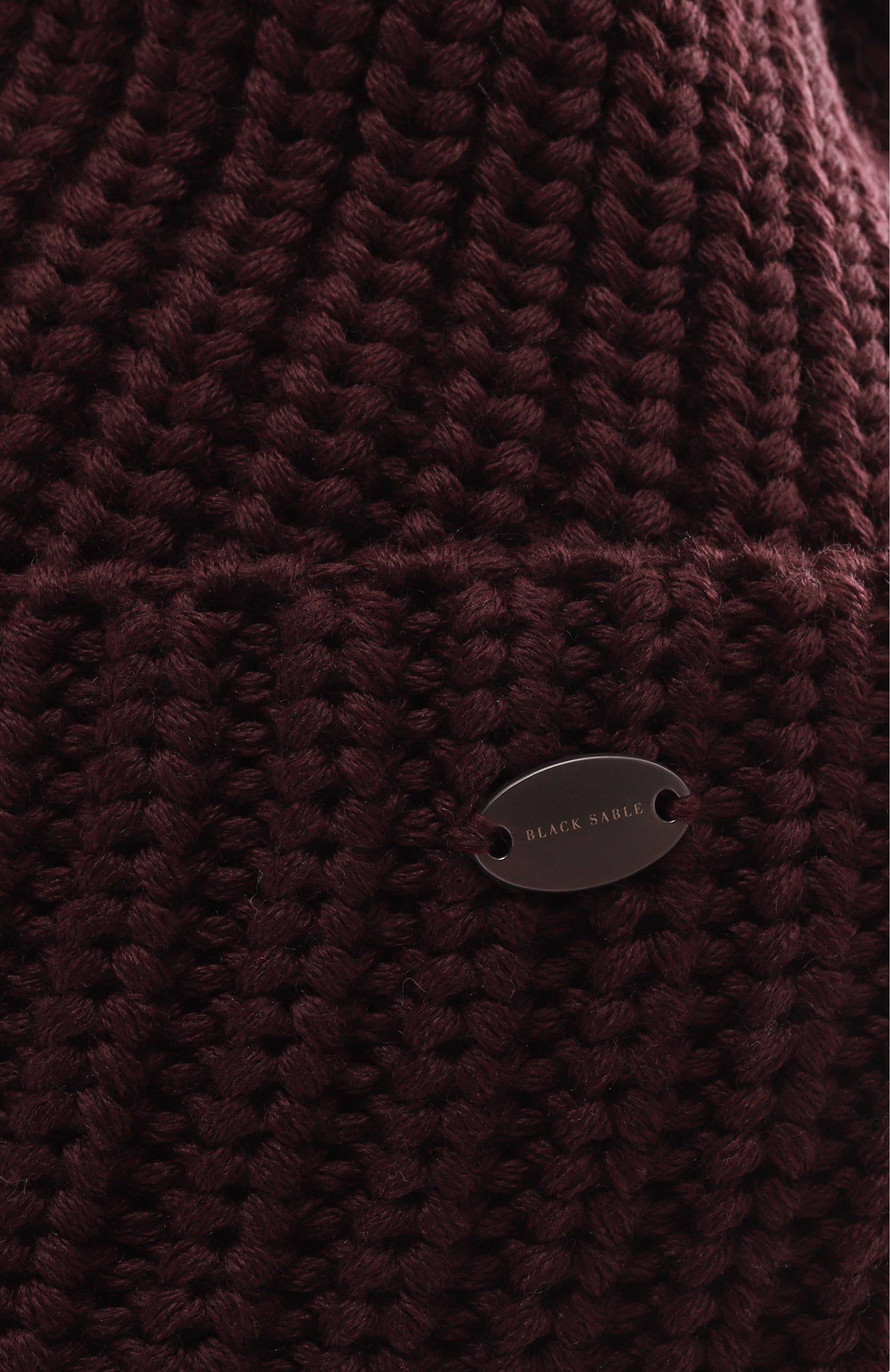 Шерстяная шапка с отделкой из соболя BLACK SABLE, арт. BS-47CC10, фото 4