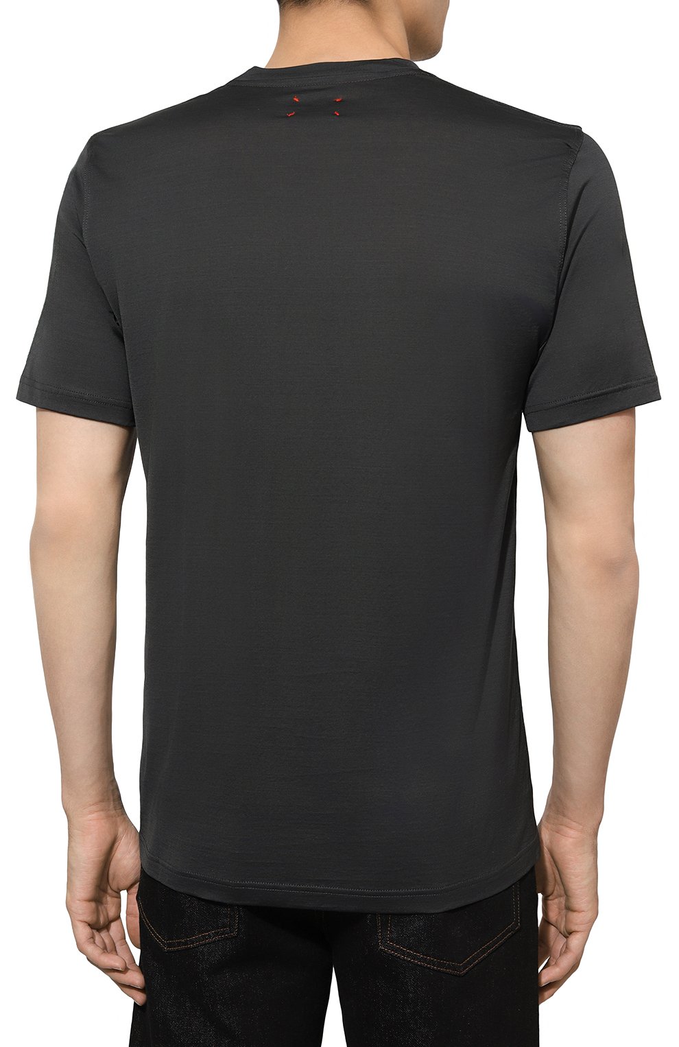 Хлопковая футболка KITON, арт. UMK0490, фото 4