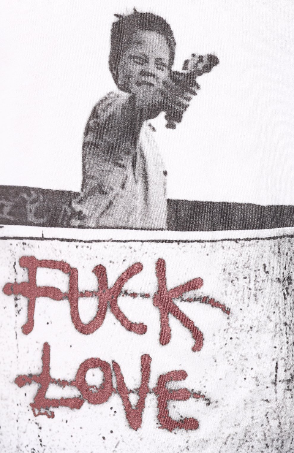 Хлопковая футболка BISIBIGLIO, арт. LU FUCK L0VE, фото 5