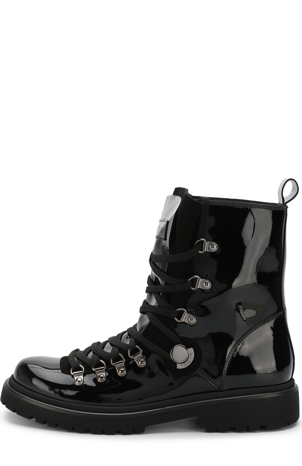 Высокие ботинки из лаковой кожи на шнуровке MONCLER, арт. D2-09A-20480-00-019XC, фото 3