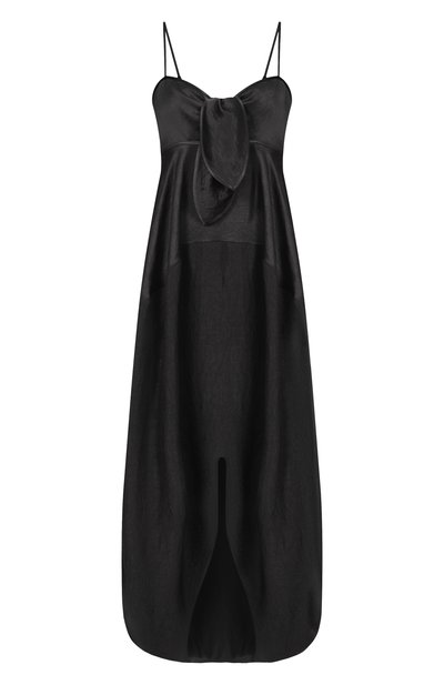Женское атласное платье YUZEFI, арт. EVA-ACETATE BUBBLE DRESS/SATEEN