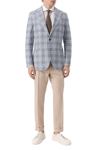 Пиджак изо льна и хлопка SARTORIA LATORRE, арт. JEF74/JH102, фото 2