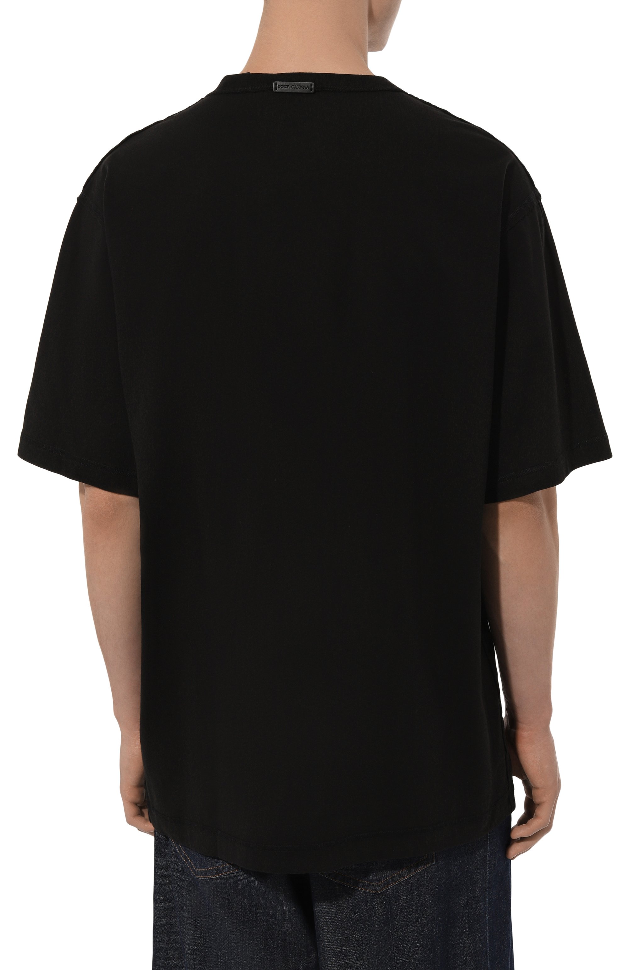 Хлопковая футболка DOLCE & GABBANA, арт. G8RI4T/G7NZA, фото 4