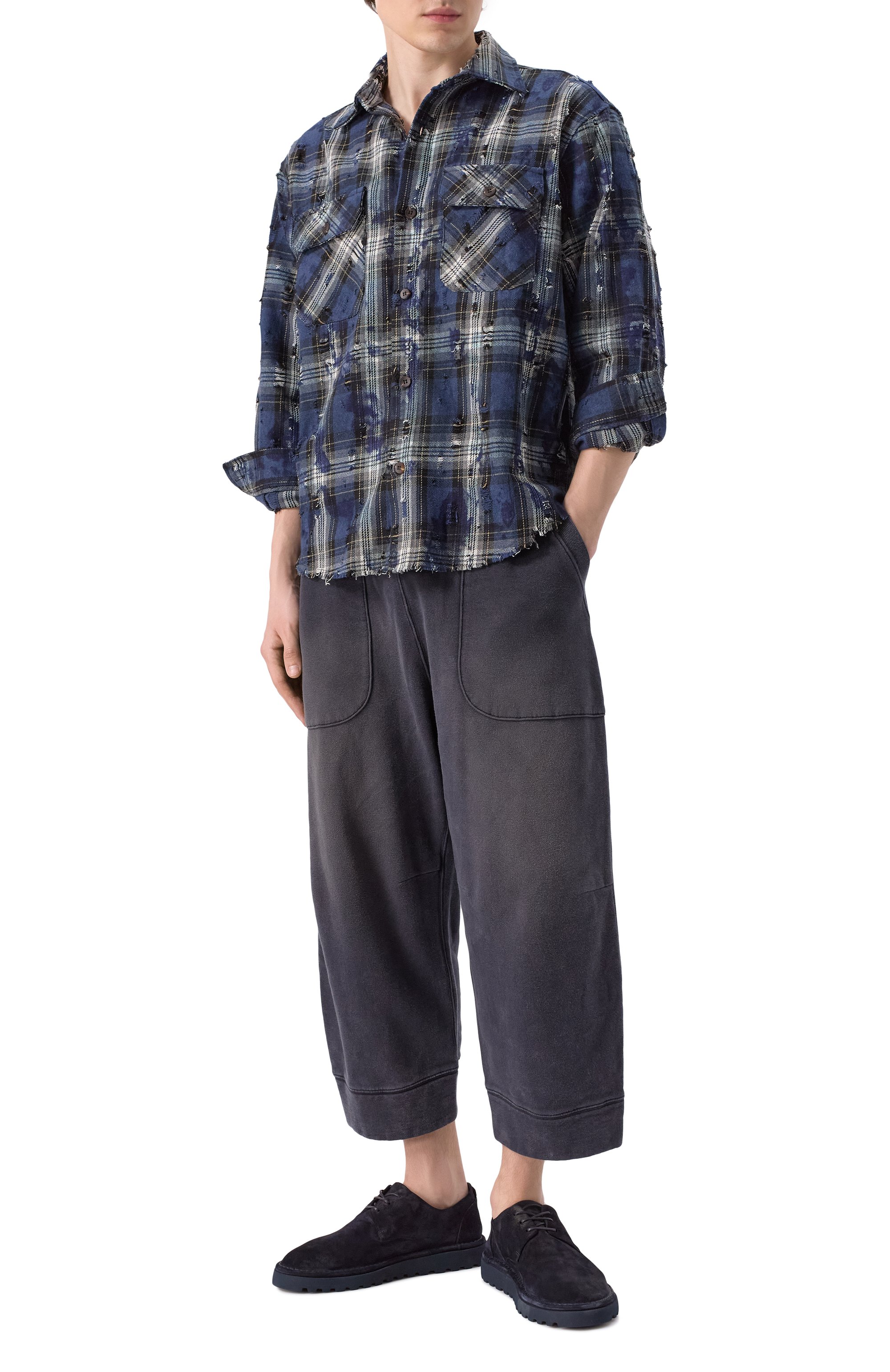 Замшевые дерби sancrispa alta pomice MARSELL, арт. MMG112M/186, фото 2