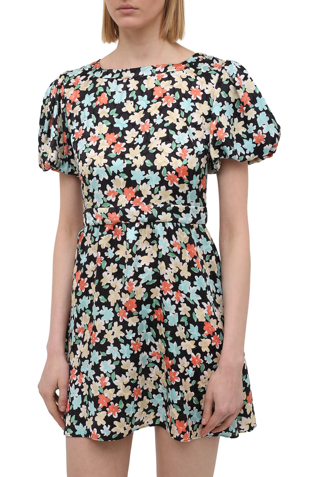 Шелковое платье SAINT LAURENT, арт. 647954/Y5C61, фото 3