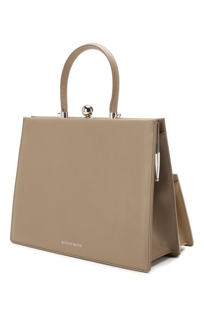 Сумка twin frame RATIO ET MOTUS бежевого цвета по цене 139000 руб., арт. REM20SSTFER/M0-SL, фото 3 Сумка twin frame RATIO ET MOTUS, арт. REM20SSTFER/M0-SL, фото 3