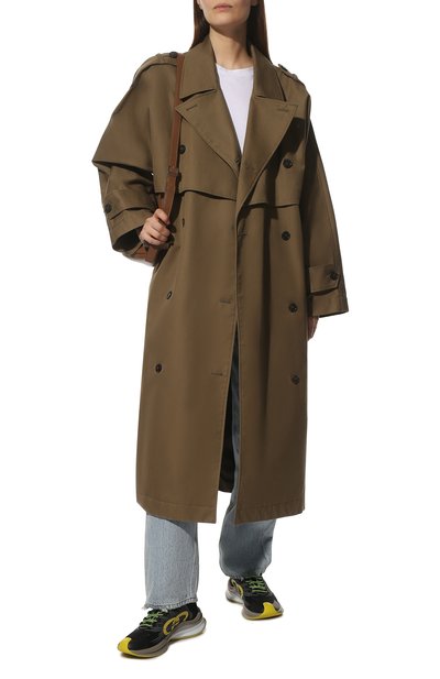 Текстильные кроссовки gucci run GUCCI, арт. 680939/USM10, фото 2