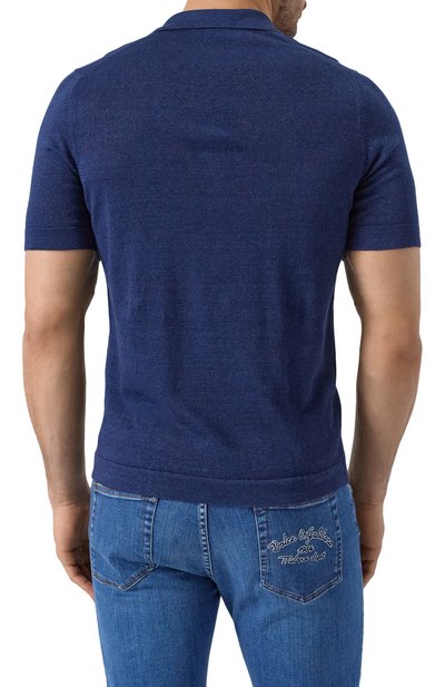 Рубашка изо льна и хлопка GRAN SASSO, арт. 57184/18637, фото 4