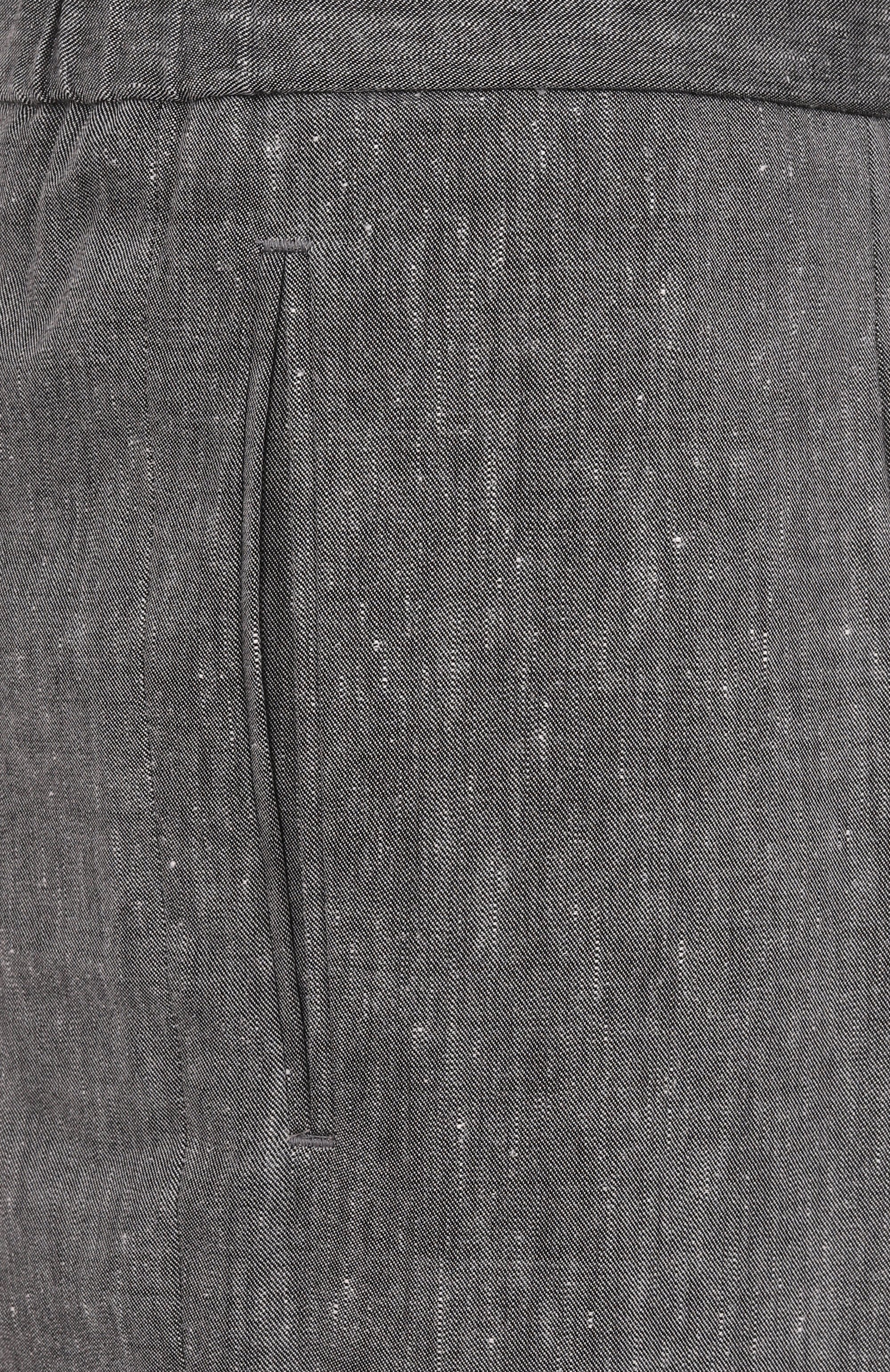 Брюки изо льна и шерсти GIORGIO ARMANI, арт. GM000576/TE14457, фото 6