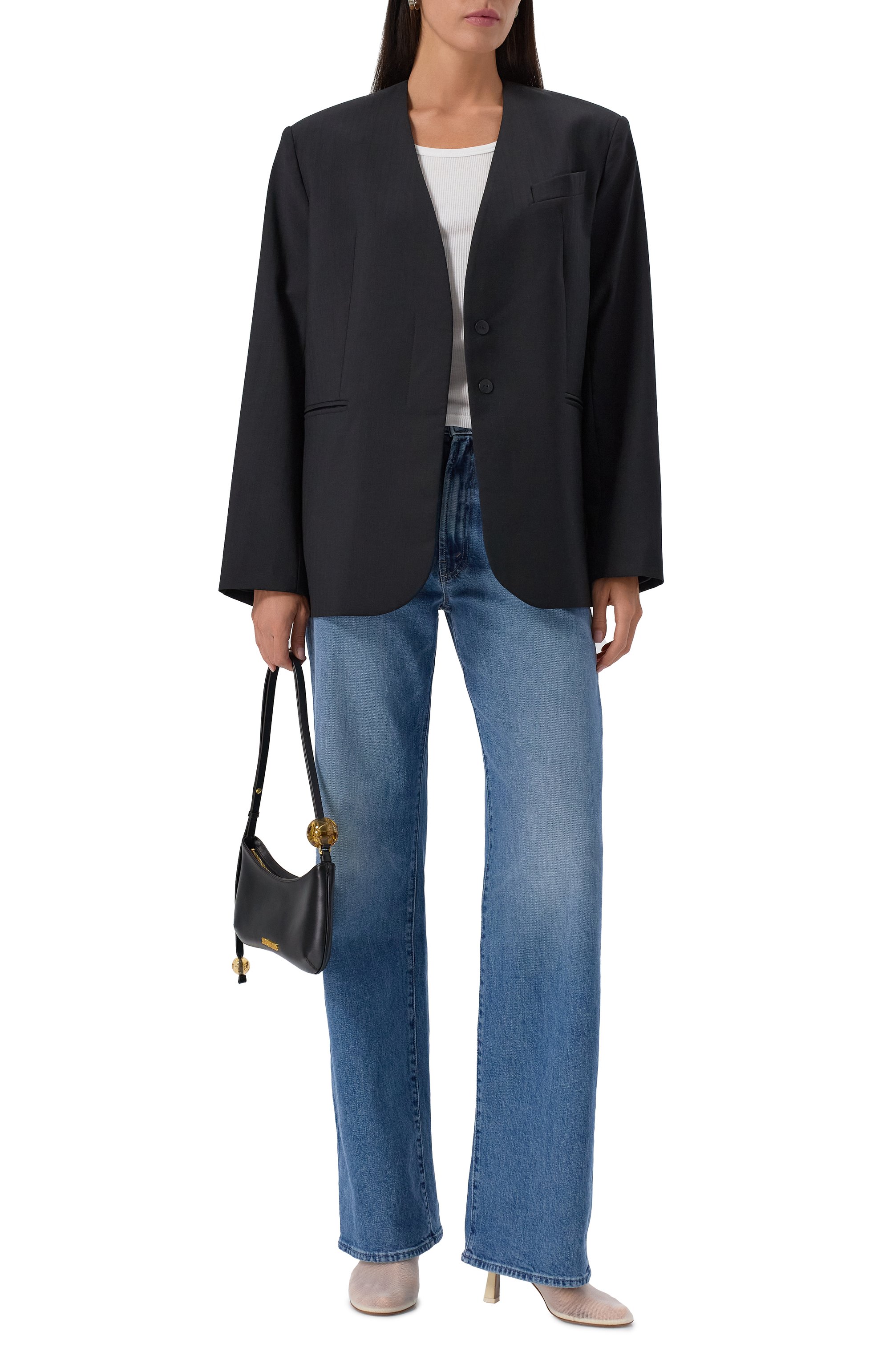 Жакет из шерсти и шелка AGREEG, арт. 10086578, фото 2