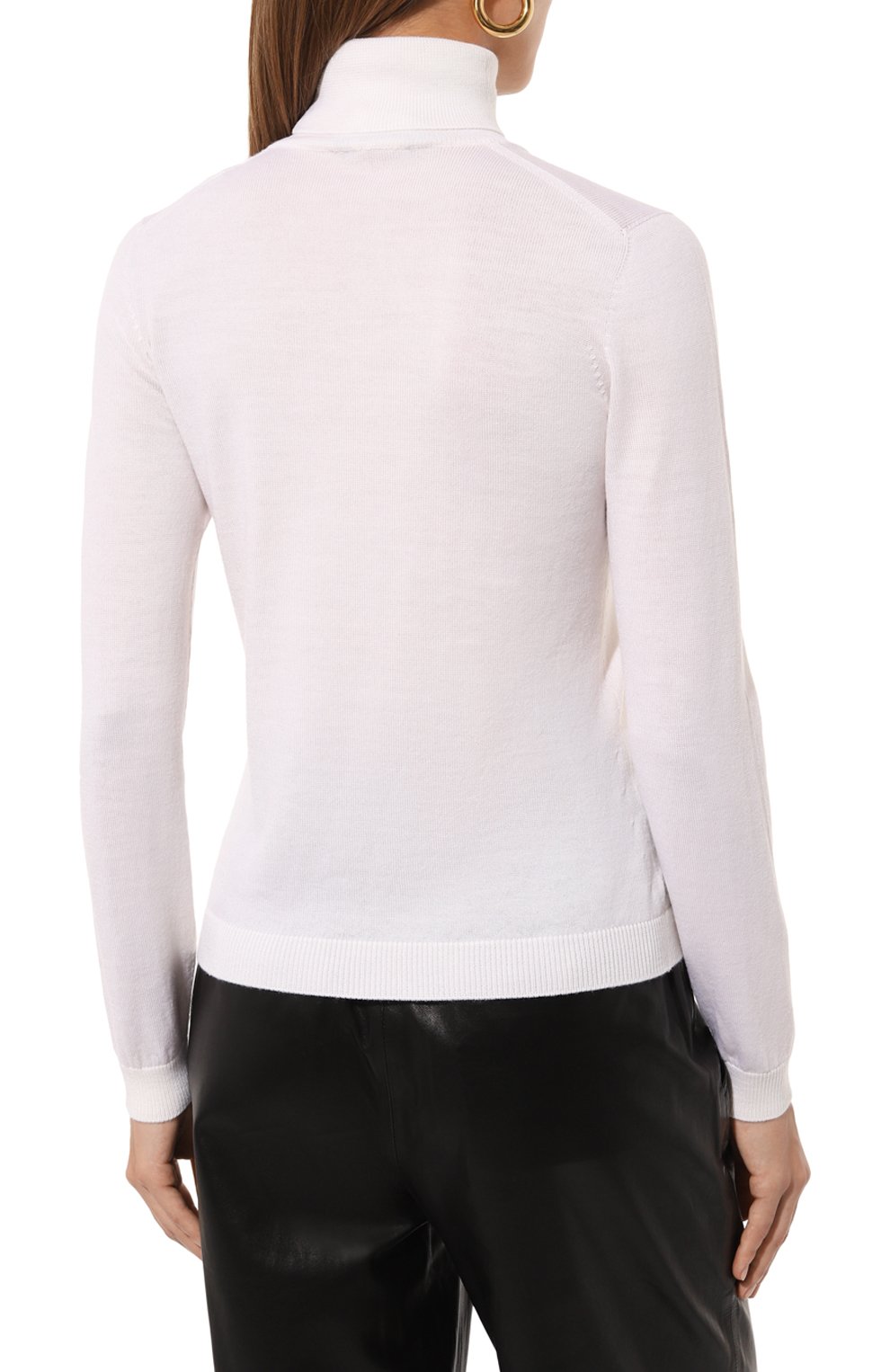 Шерстяная водолазка GRAN SASSO белого цвета по цене 25300 руб., арт. 54213/14202, фото 4 Шерстяная водолазка GRAN SASSO, арт. 54213/14202, фото 4