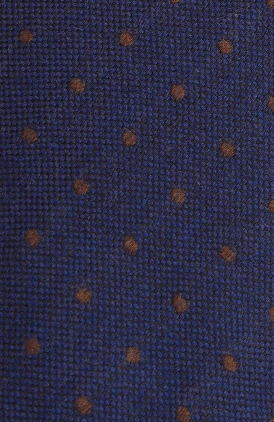 Галстук из шерсти и шелка CORNELIANI темно-синего цвета по цене 23600 руб., арт. 26U302-2620325, фото 4 Галстук из шерсти и шелка CORNELIANI, арт. 26U302-2620325, фото 4
