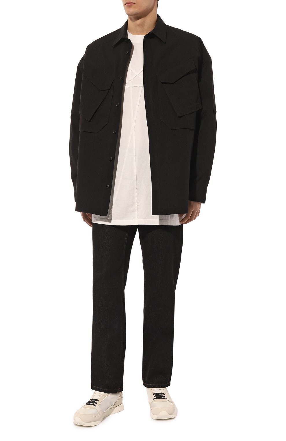 Комбинированные кроссовки EMPORIO ARMANI, арт. X4X537/XN730, фото 2