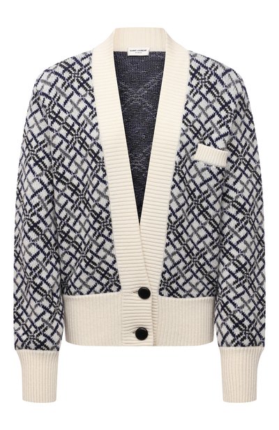 Женский шерстяной кардиган SAINT LAURENT, арт. 673743/Y75GN