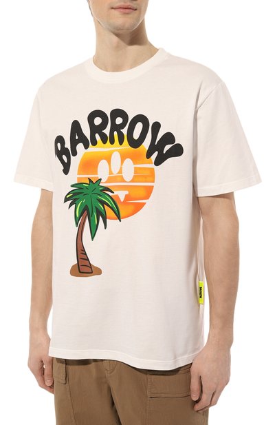 Хлопковая футболка BARROW, арт. 033938, фото 3