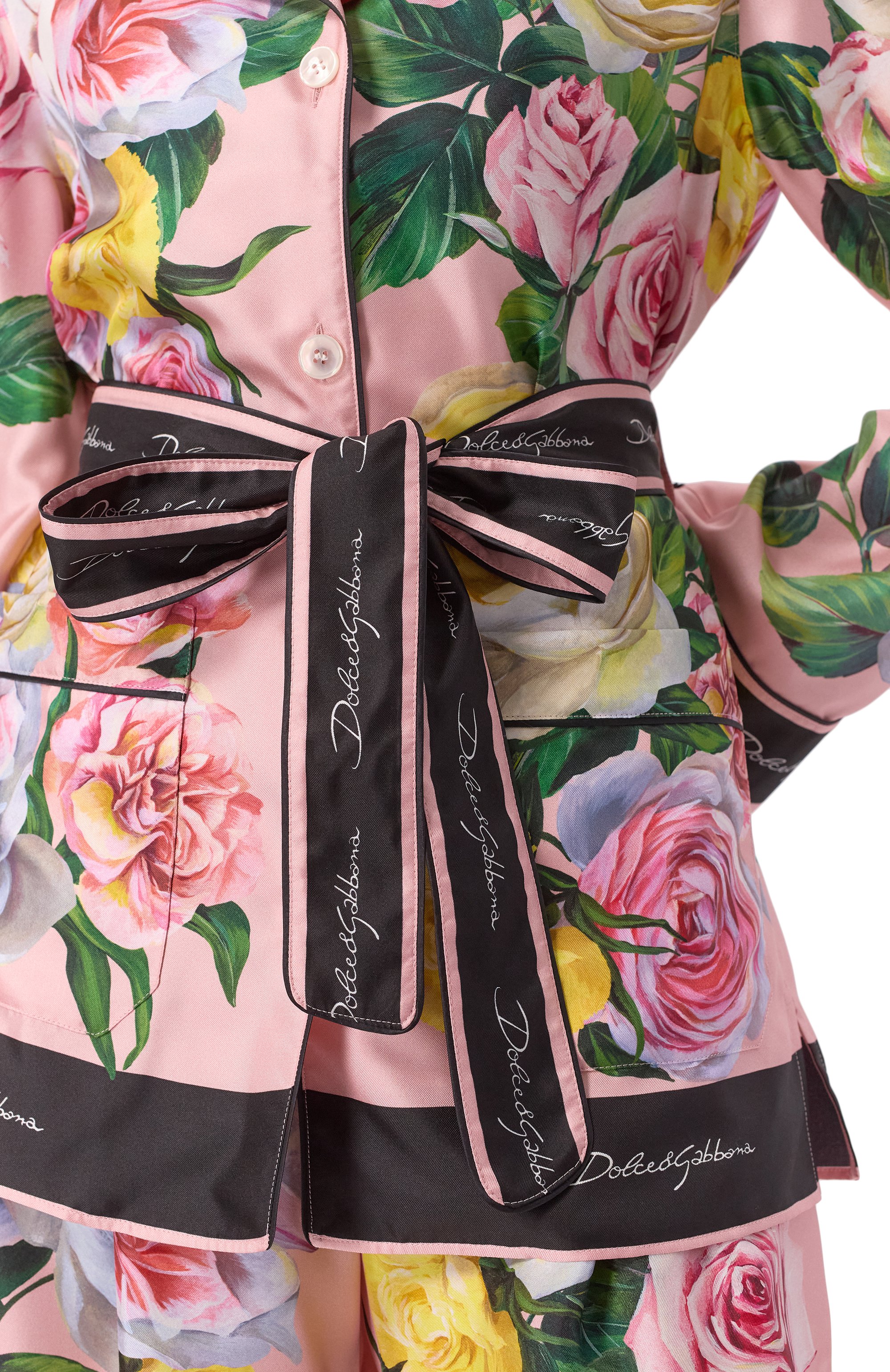 Шелковая блузка DOLCE & GABBANA, арт. F5Q03T/HI1W3, фото 5