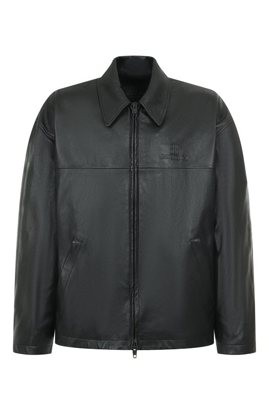 Кожаная куртка Balenciaga 831042/TSS01 Чёрный 831042/TSS01