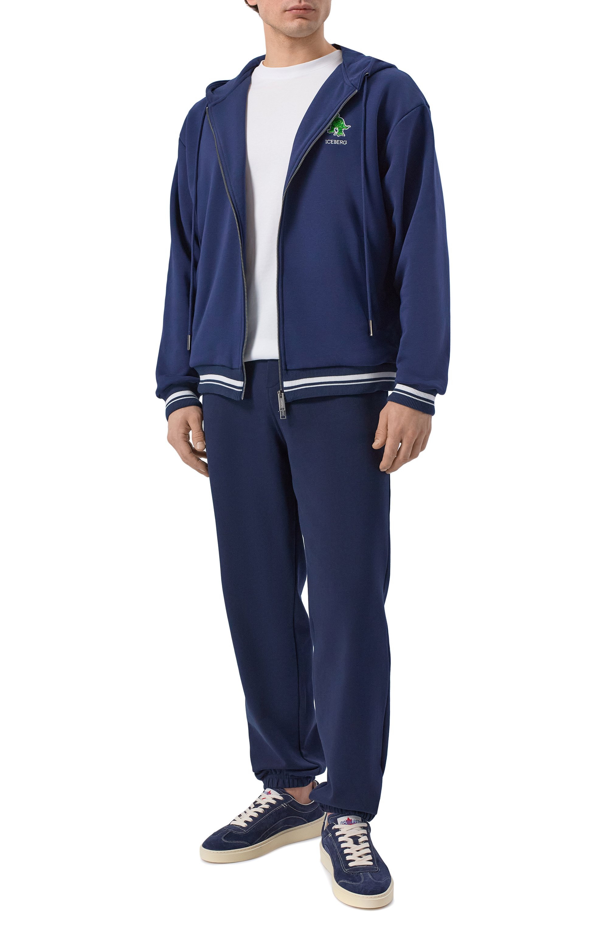 Хлопковые джоггеры ICEBERG, арт. B030/630A, фото 2