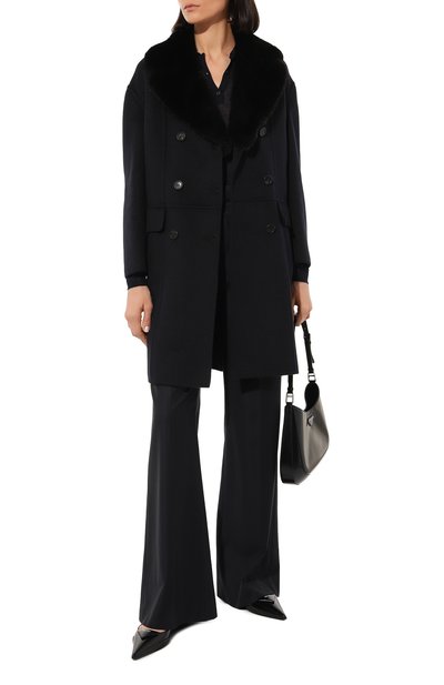 Шерстяное пальто PRADA, арт. P688LP-1U0B-F0008-192, фото 2