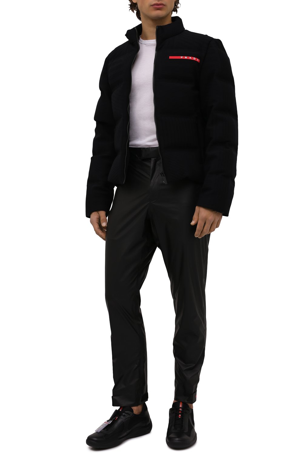 Комбинированные кроссовки america's cup PRADA, арт. PS0906-5RU-F0002, фото 2