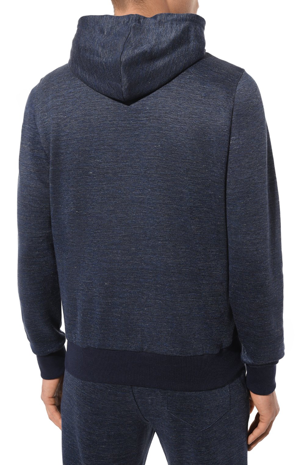 Толстовка из шелка и льна MVST, арт. 16M430/BL00, фото 4