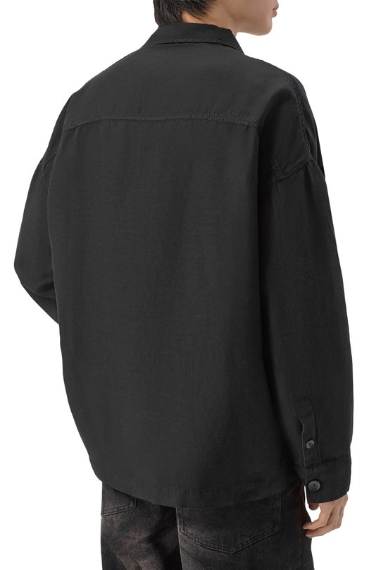 Пиджак из вискозы и льна Andrea Ya'aqov 26MSFT43B Чёрный  26MSFT43B Фото 4