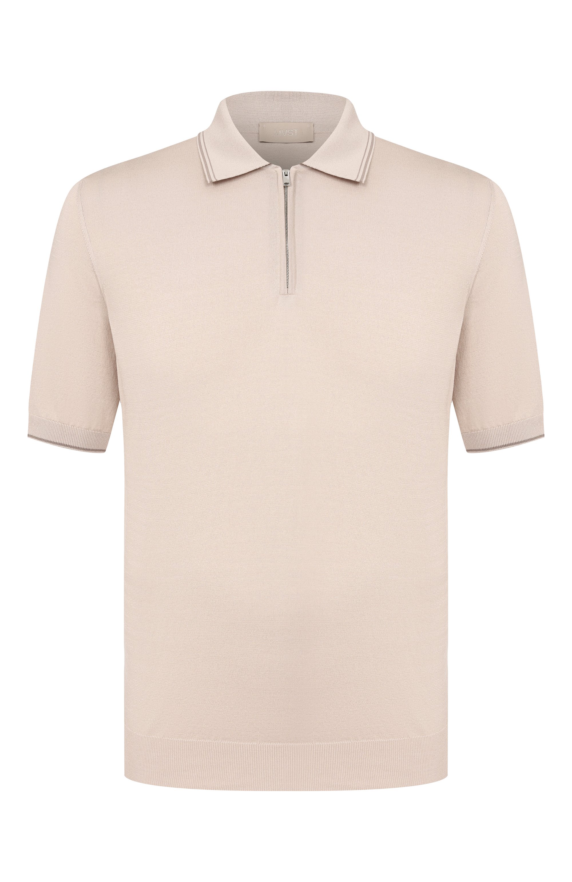 Поло из хлопка и шелка MVST, арт. M26.CSM.K425, фото 1