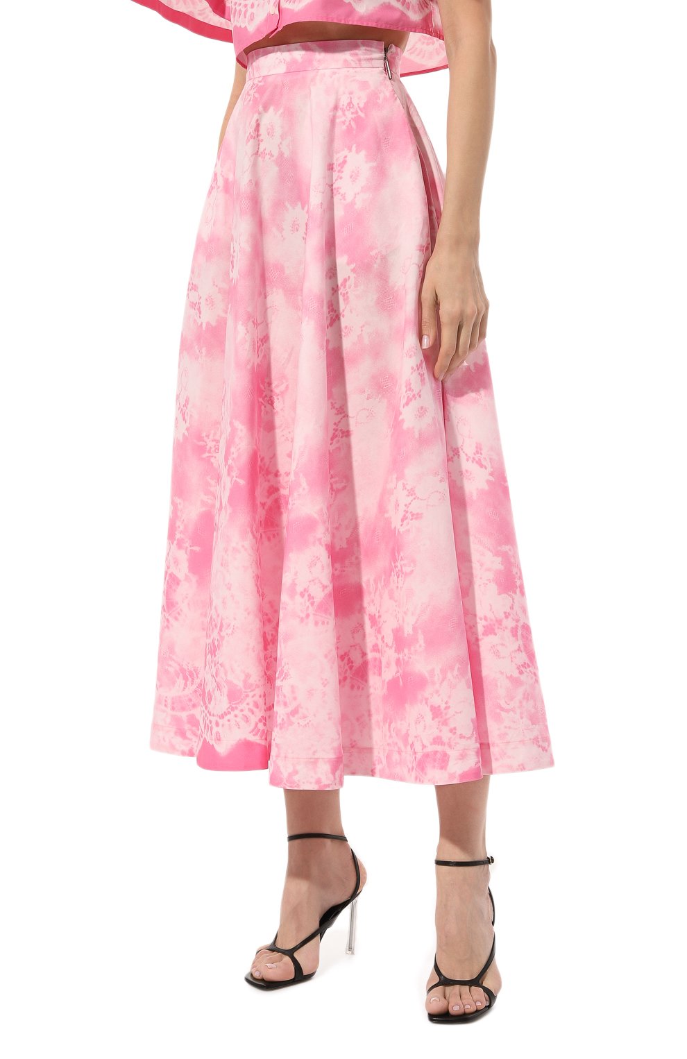 Хлопковая юбка MSGM, арт. 3442MDD26/237351, фото 3