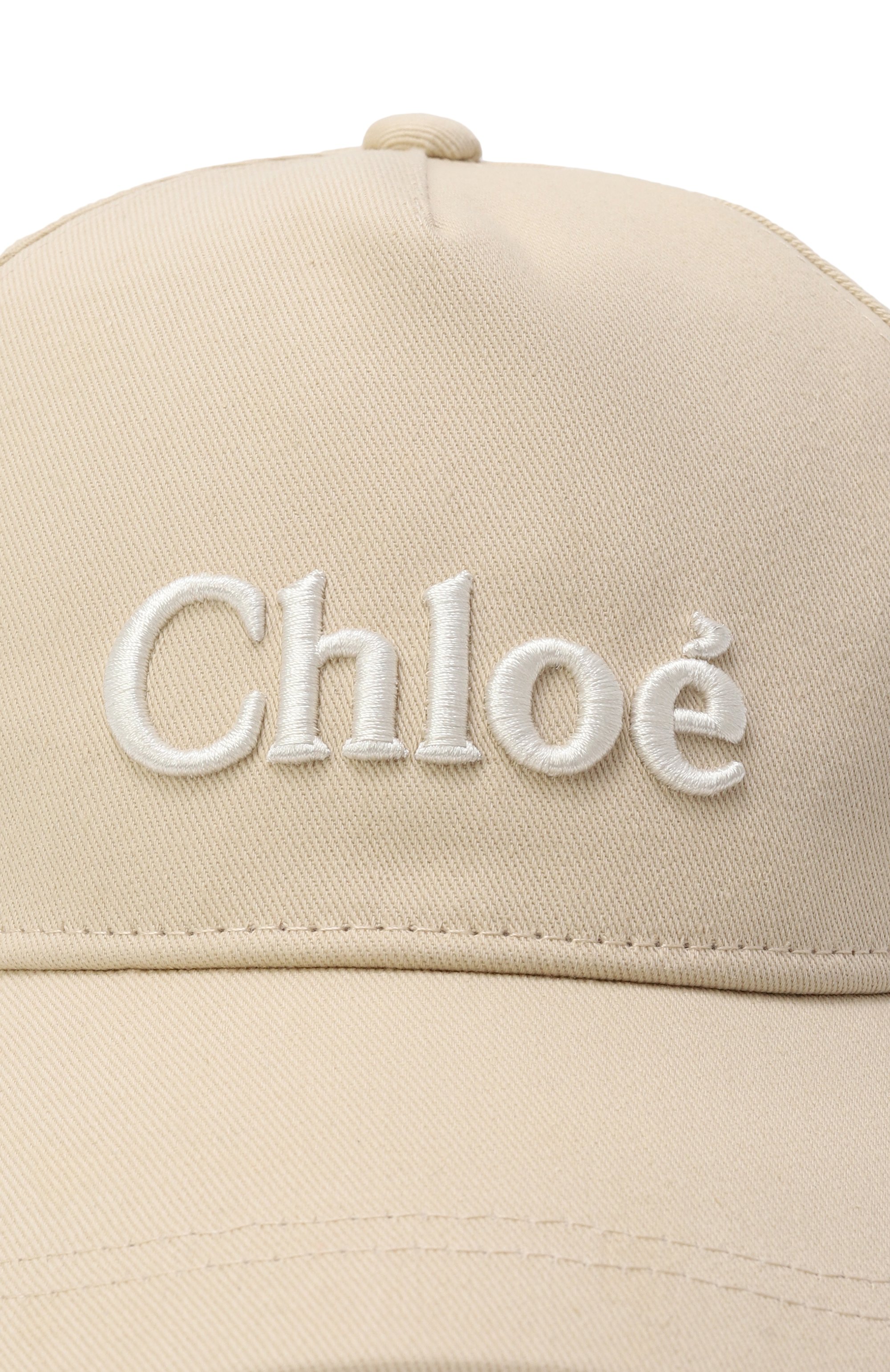 Хлопковая бейсболка CHLOÉ, арт. C20429, фото 3