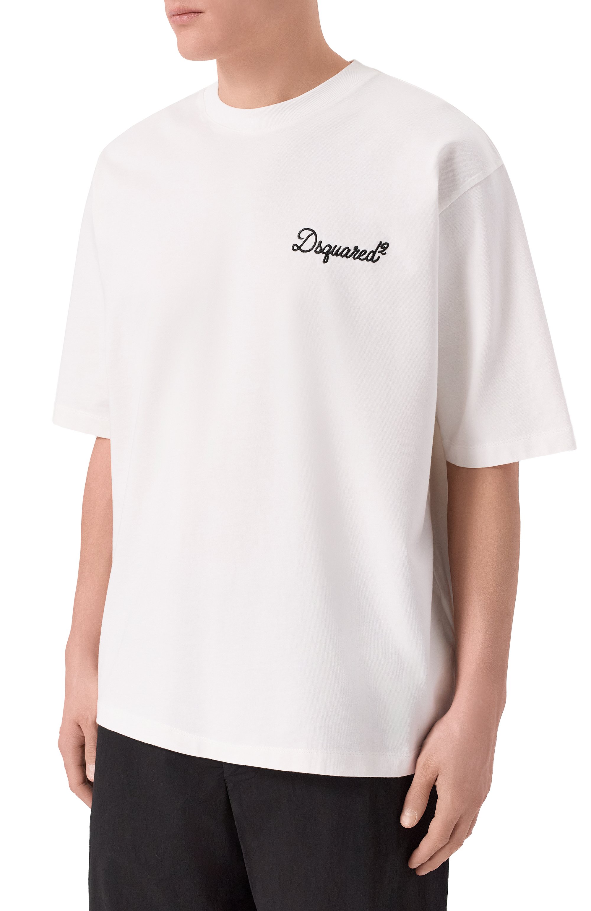 Хлопковая футболка DSQUARED2, арт. S74GD1525/D20106, фото 3