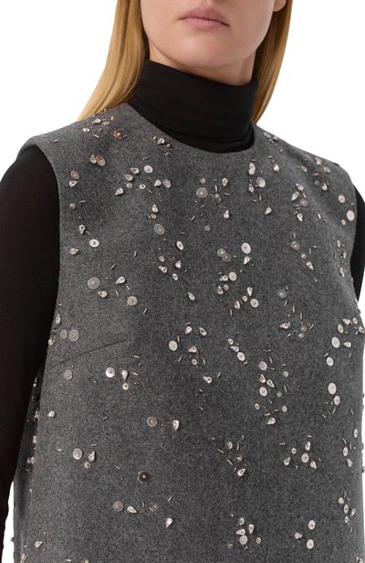 Шерстяное платье JIL SANDER, арт. J02CT0708/J40380, фото 4