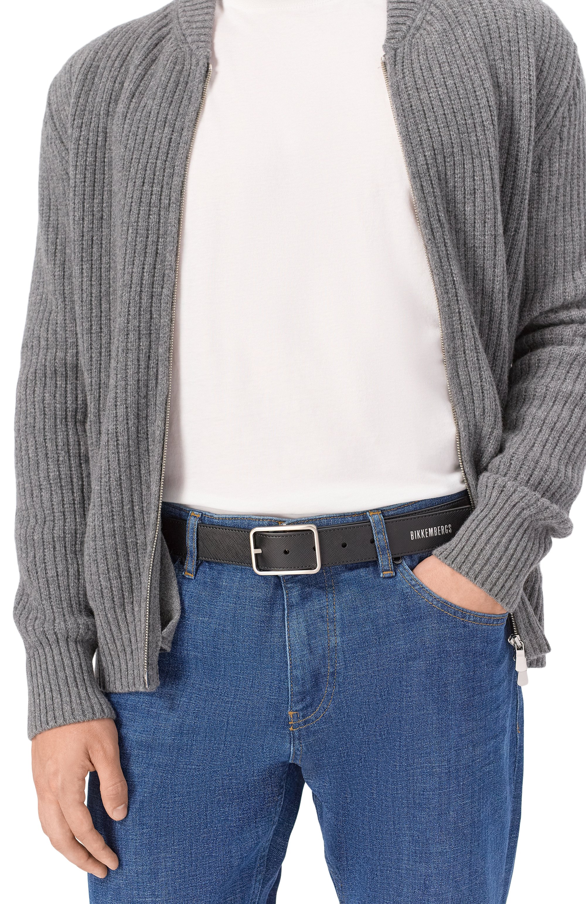 Кожаный ремень DIRK BIKKEMBERGS, арт. BKCU00906M, фото 2