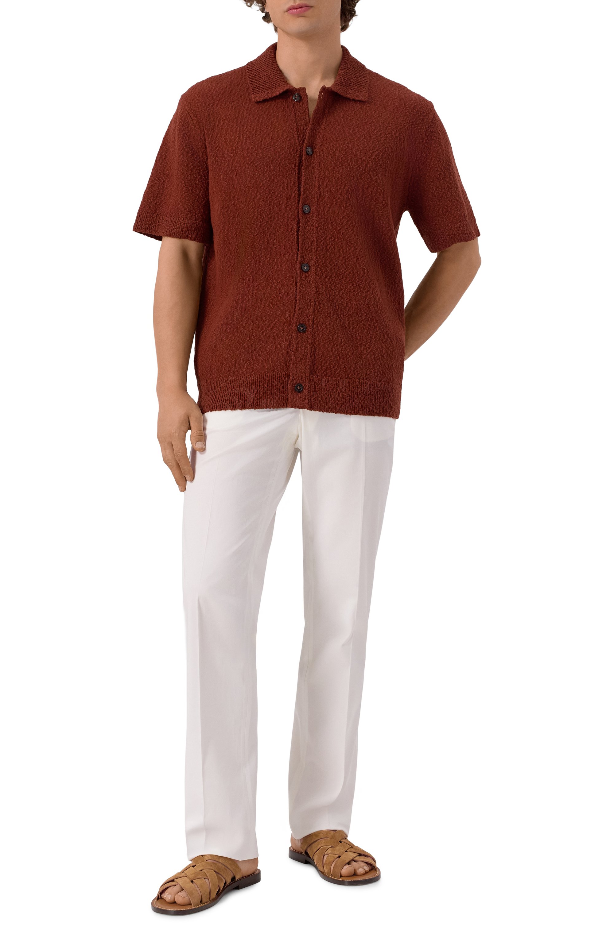 Замшевые шлепанцы BRUNELLO CUCINELLI, арт. MPUSILM326, фото 2