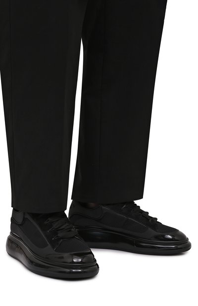 Комбинированные кеды ALEXANDER MCQUEEN, арт. 667826/W4QE1, фото 3