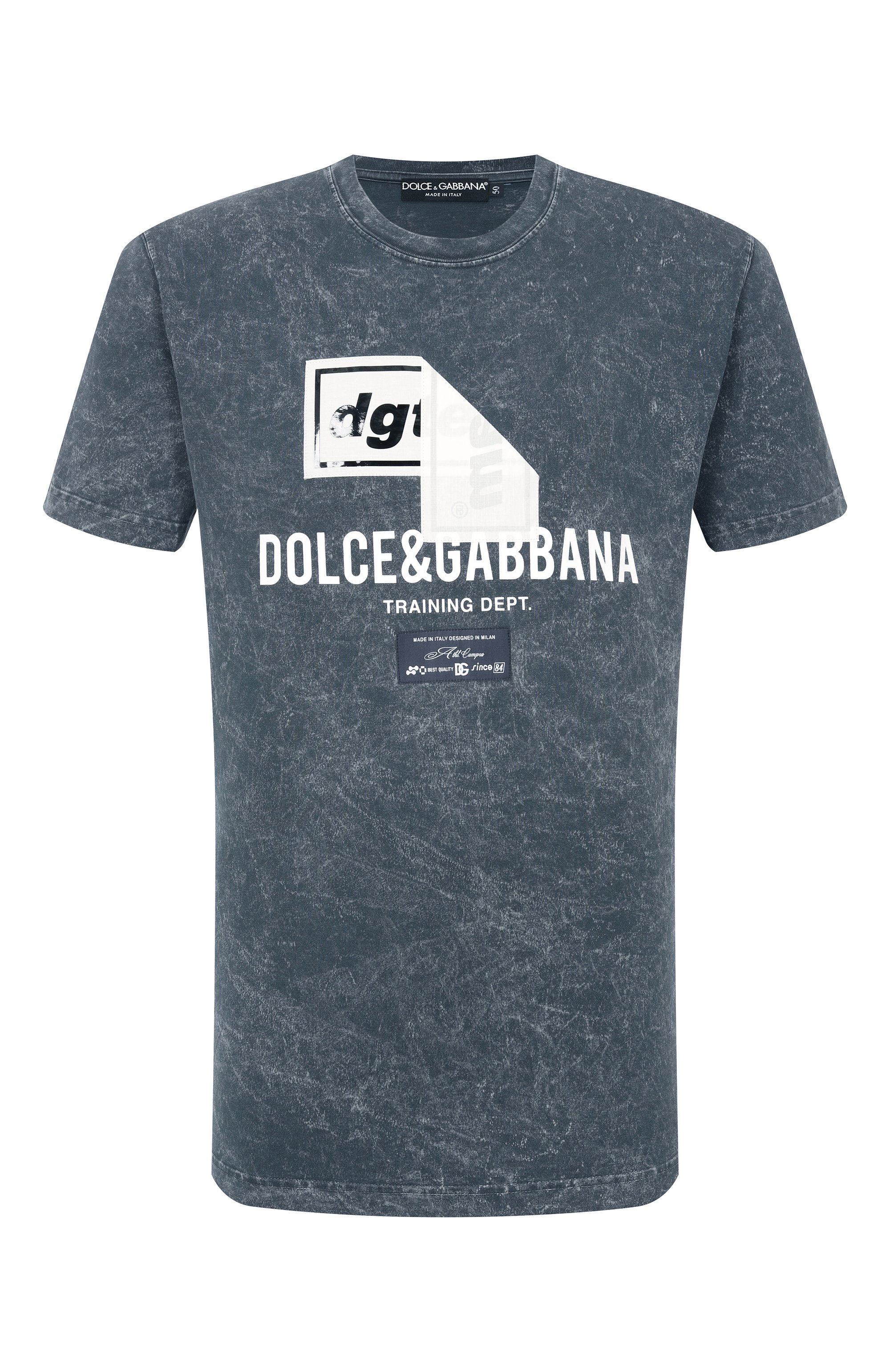 Хлопковая футболка DOLCE & GABBANA, арт. G8RN8T/G7P0I, фото 1