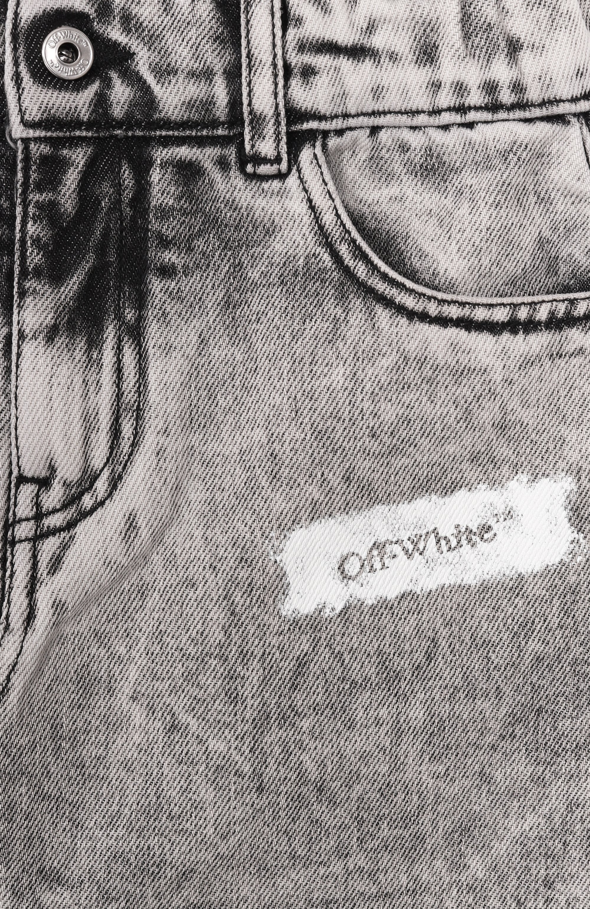 Джинсовая юбка OFF-WHITE, арт. 0GYF00AF25DEN001/4-12, фото 3