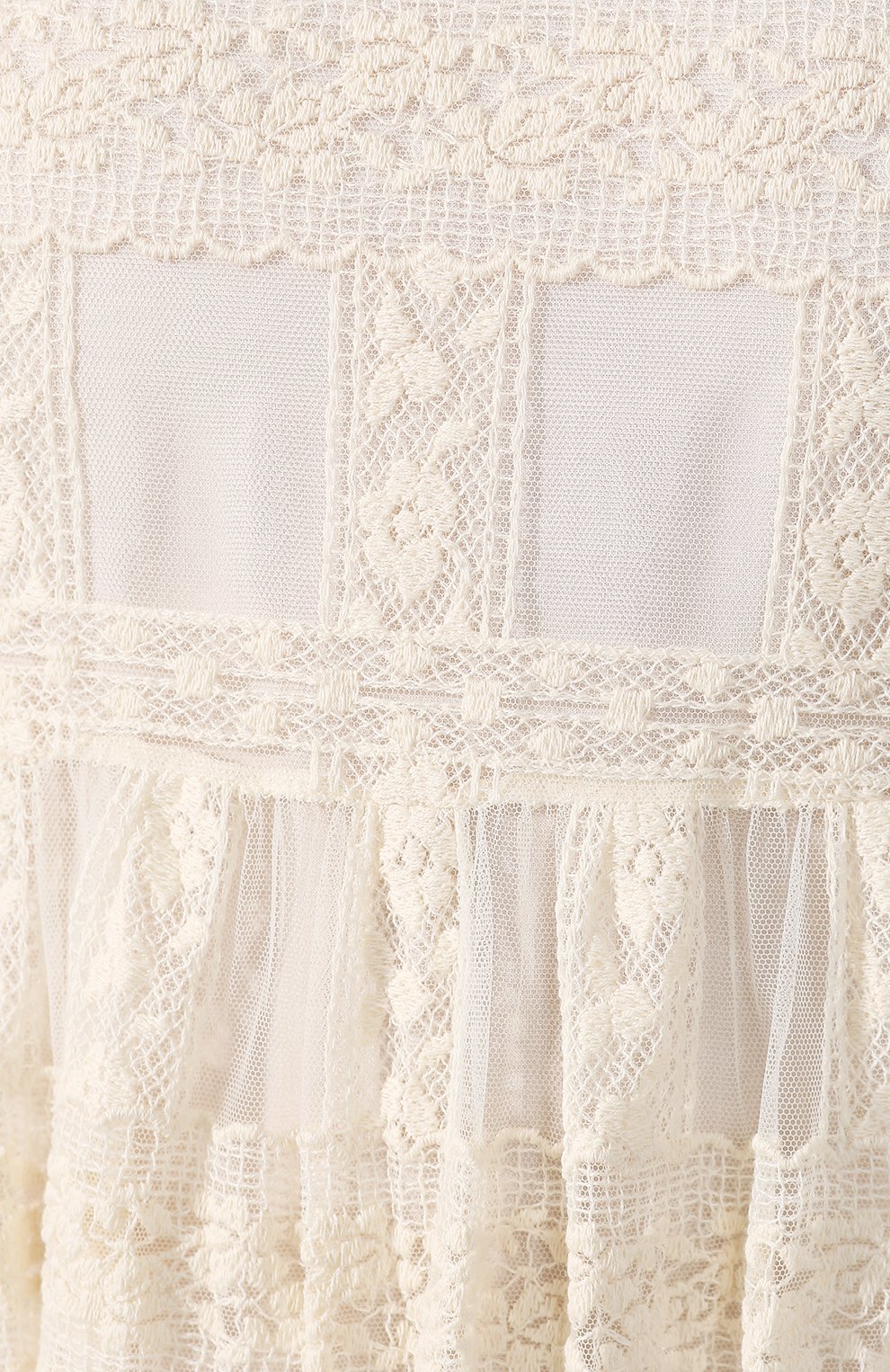 Хлопковое платье ERMANNO ERMANNO SCERVINO, арт. 44 T AB53 TRI, фото 5