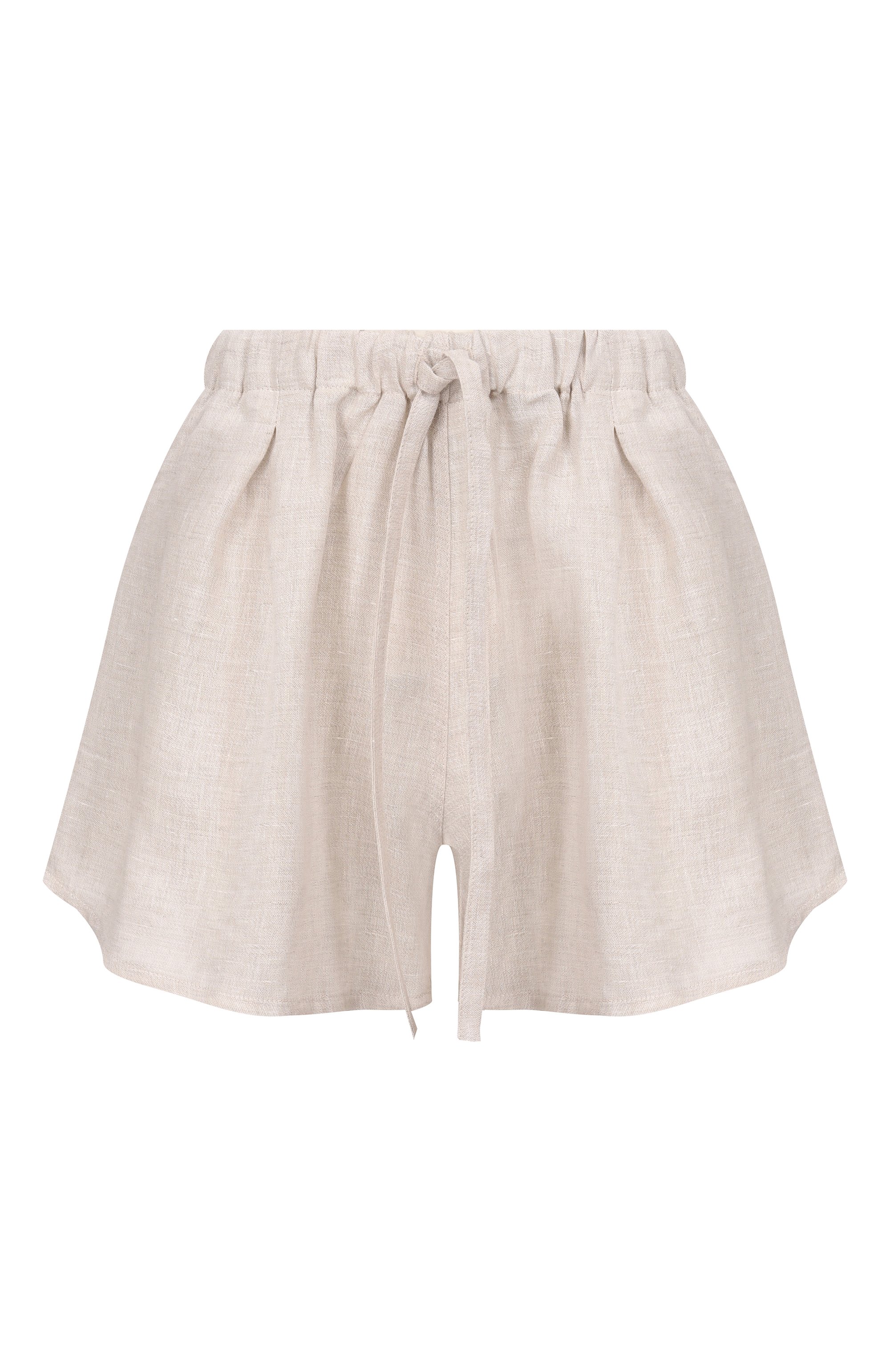 Льняные шорты MAURIZIO бежевого цвета по цене 26050 руб., арт. W01130881, фото 1 Льняные шорты MAURIZIO, арт. W01130881, фото 1