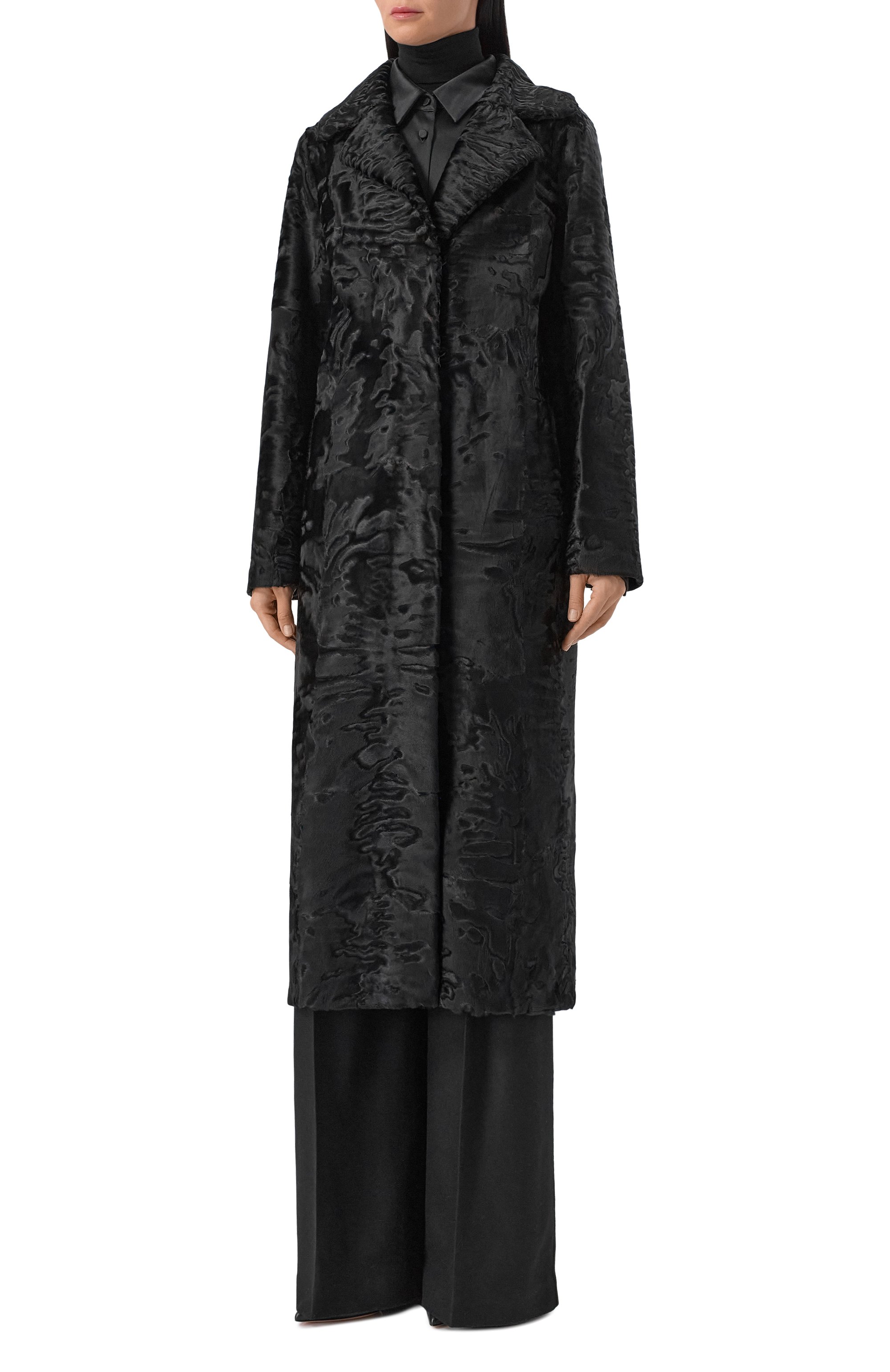 Шуба из свакары MVST, арт. FBPL-Y458SW/F1206-1, фото 3